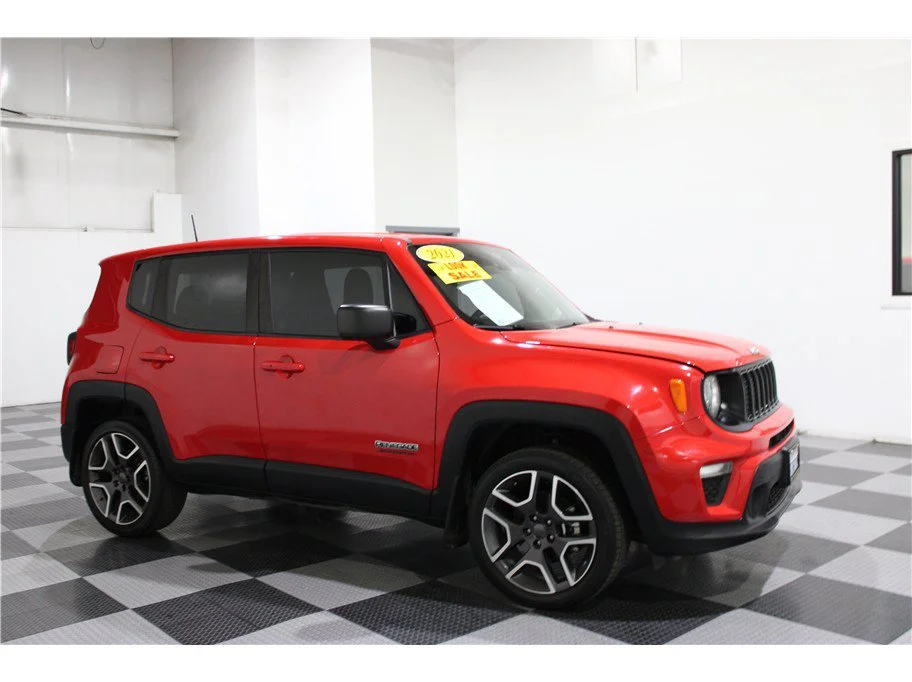 Used 2021 Colorado Red Clearcoat Jeep Jeepster image 1