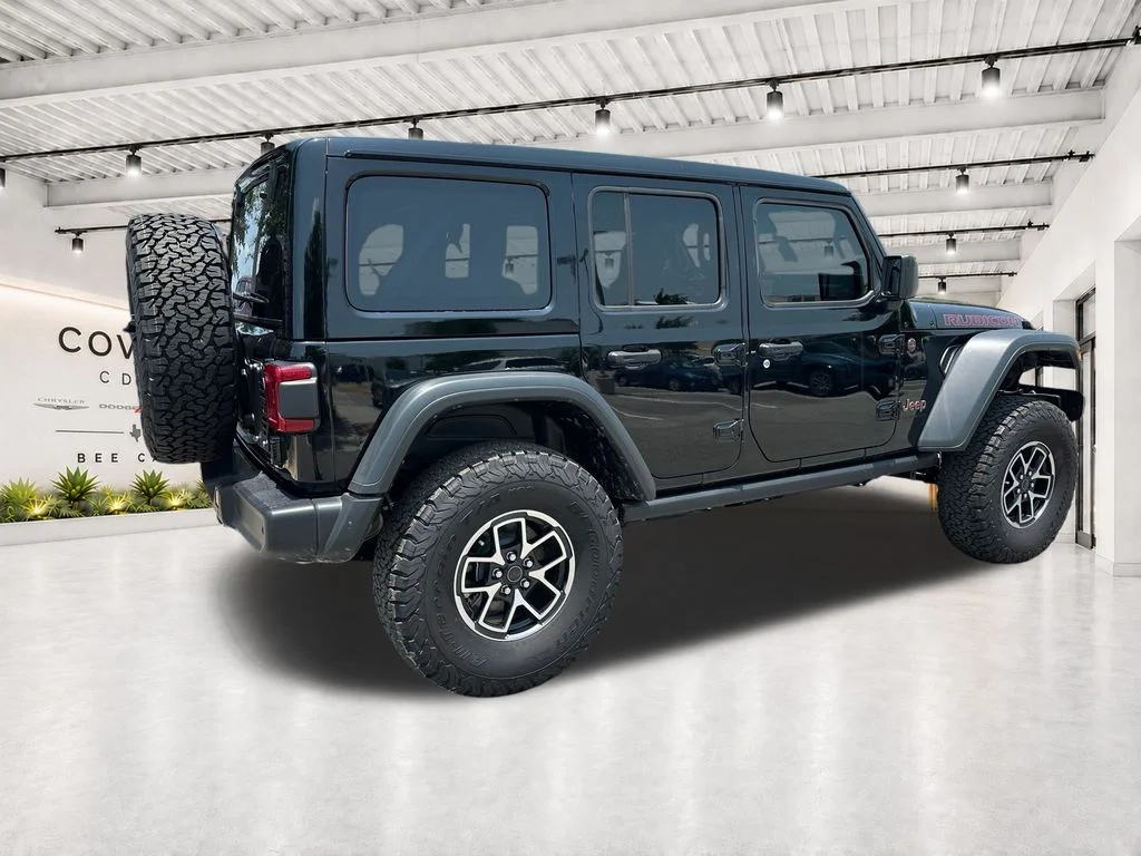 New 2025 Black Clear-Coat Exterior Paint Jeep Rubicon image 11