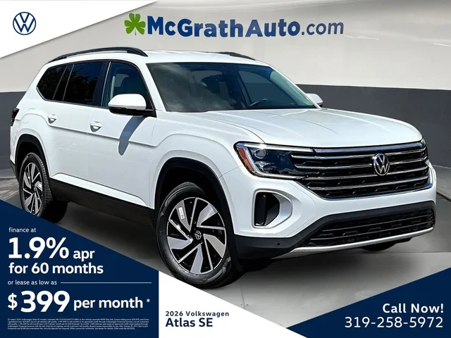 2026 Volkswagen Atlas 2.0T SE w/Technology