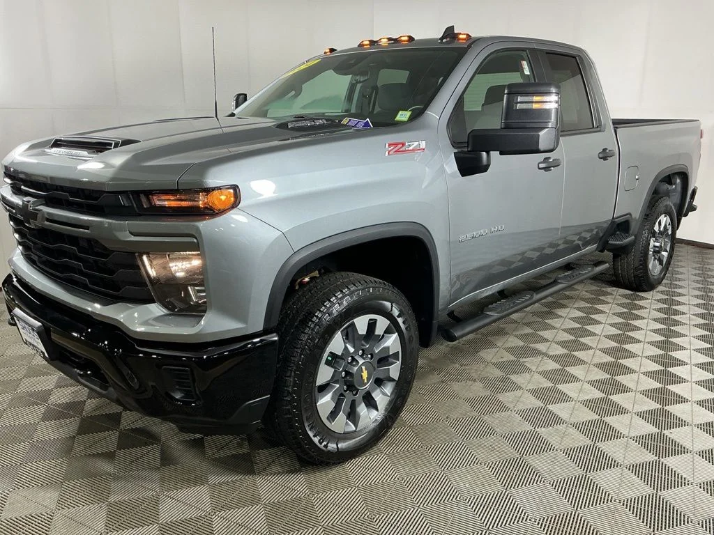 Certified Used 2024 Gray Chevrolet Custom image 3
