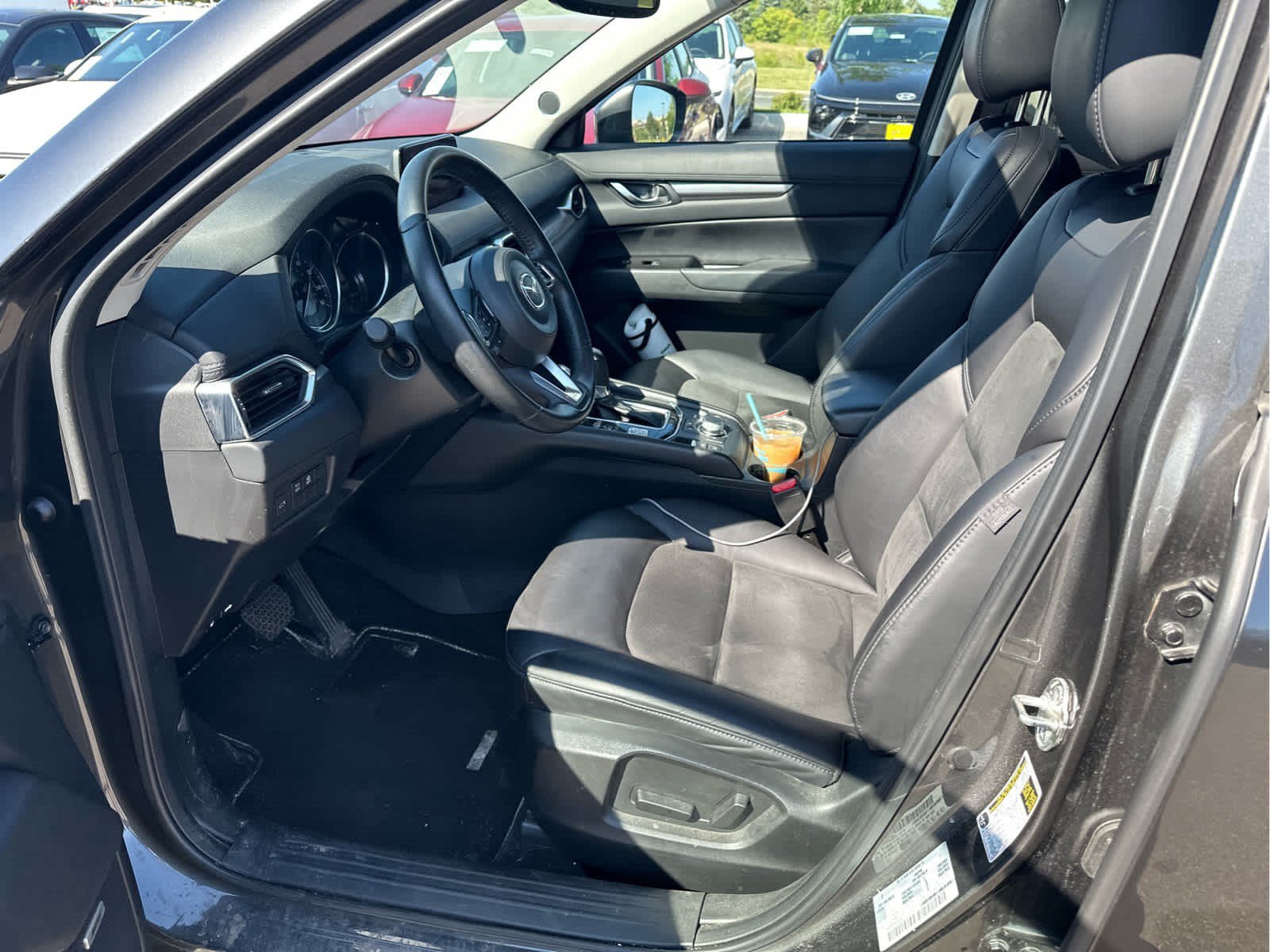 Used 2019 Machine Gray Metallic Mazda Touring image 8