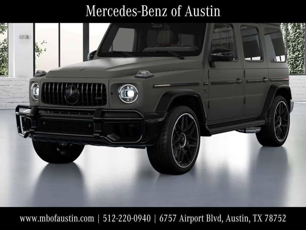 New 2027 MANUFAKTUR Dark Olive Green Magno Mercedes-Benz AMG® G 63 SUV image 1
