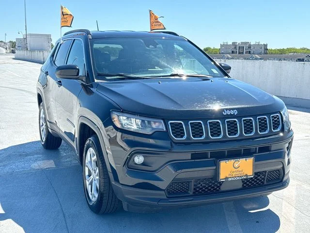 Certified Used 2024 Black Jeep Latitude image 2