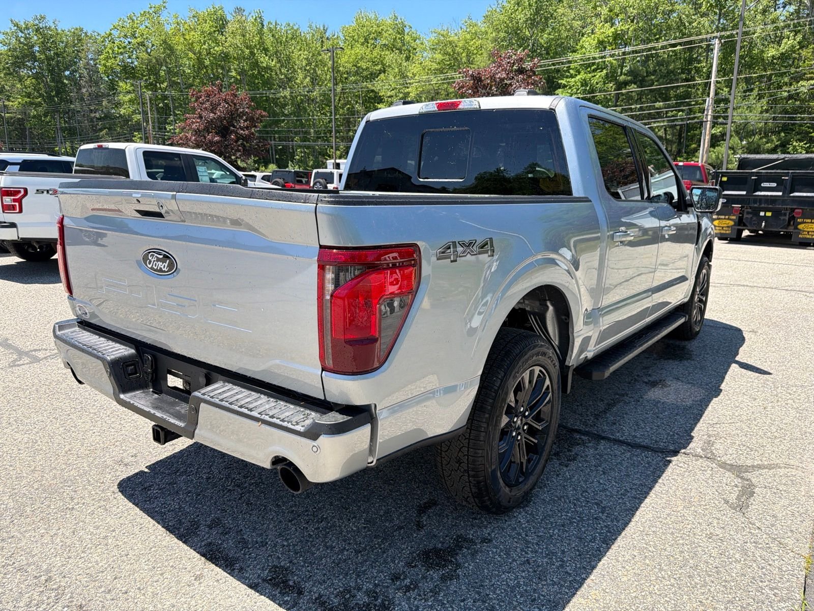 New 2026 Iconic Silver Metallic Ford XLT image 8