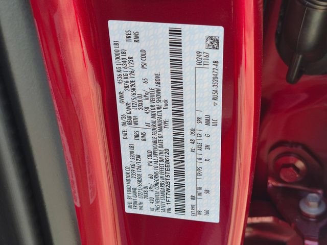 New 2026 Ruby Red Metallic Tinted Clearcoat Ford F-250® Lariat® image 25