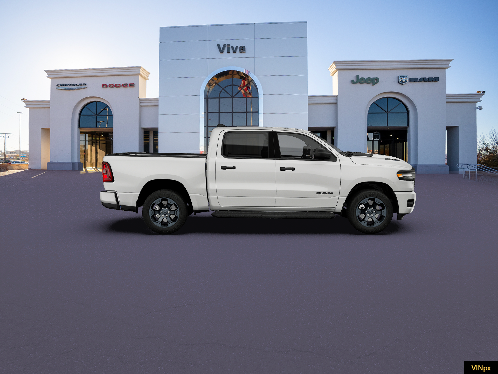 New 2027 Bright White Clearcoat RAM  image 9