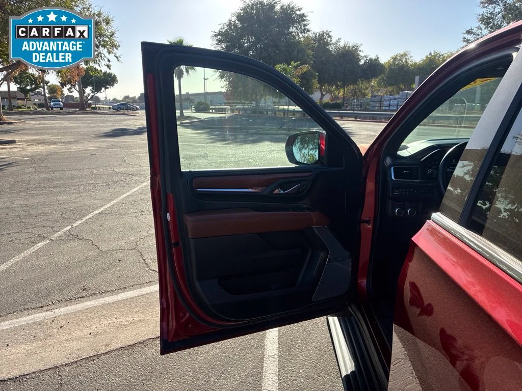 Used 2024 Volcanic Red Tintcoat GMC Denali Ultimate image 14