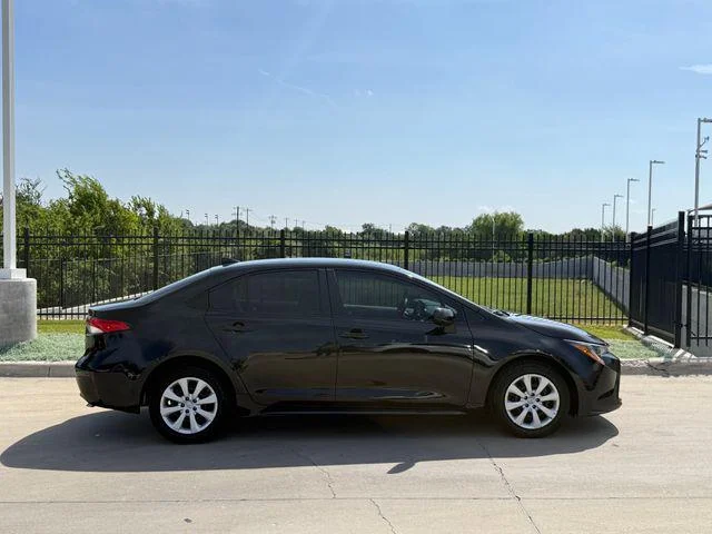 Certified Used 2023 MIDNIGHT BLACK METAL Toyota LE image 32
