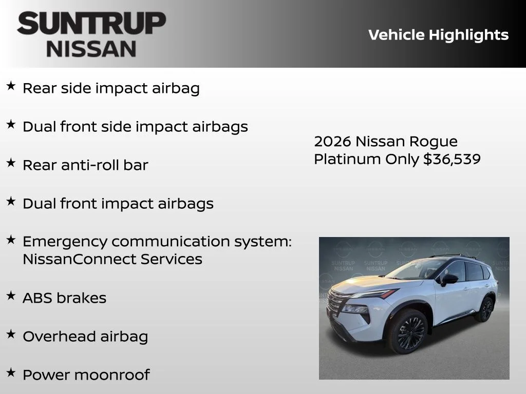 2026 Nissan Rogue Platinum - Photo 30