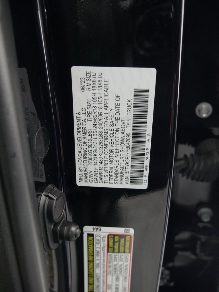 2023 Honda Ridgeline RTL-E - Photo 17