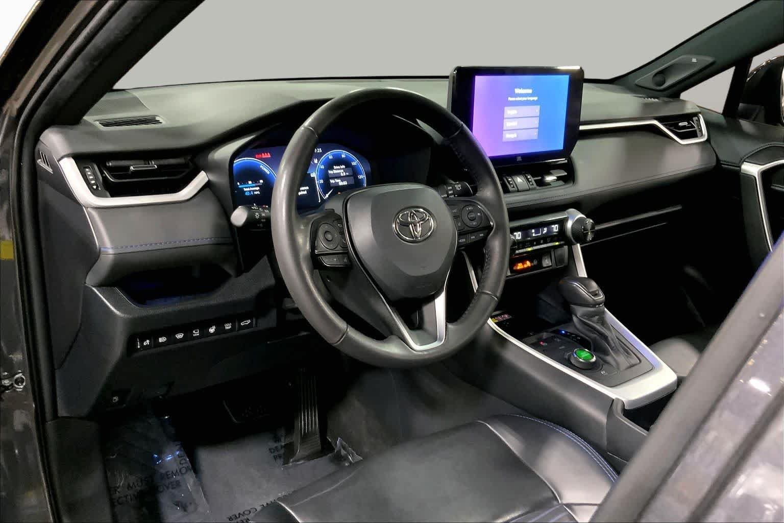 Used 2023 Magnetic Gray Metallic/Midnight Black Metallic Toyota Hybrid XSE image 35