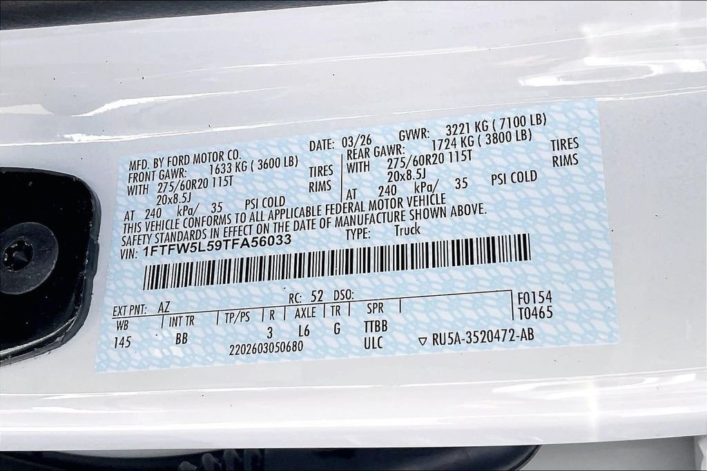 New 2026 Ford F-150 Lariat 4D SuperCrew