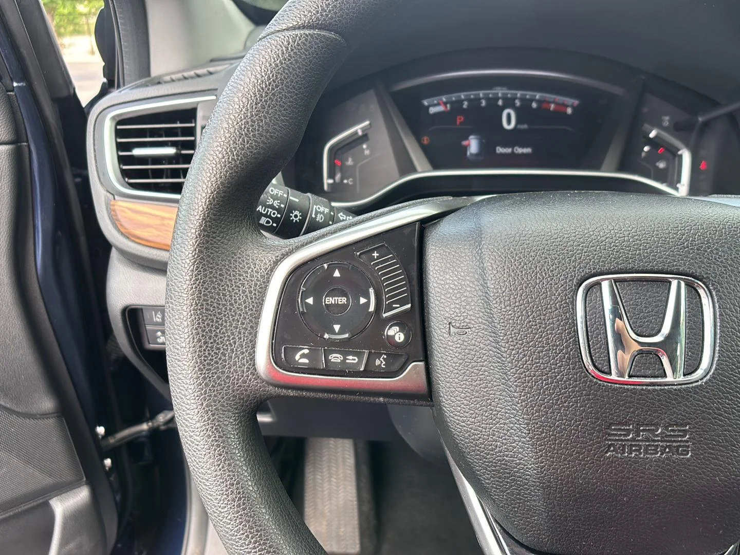 Used 2018 Obsidian Blue Pearl Honda EX image 22
