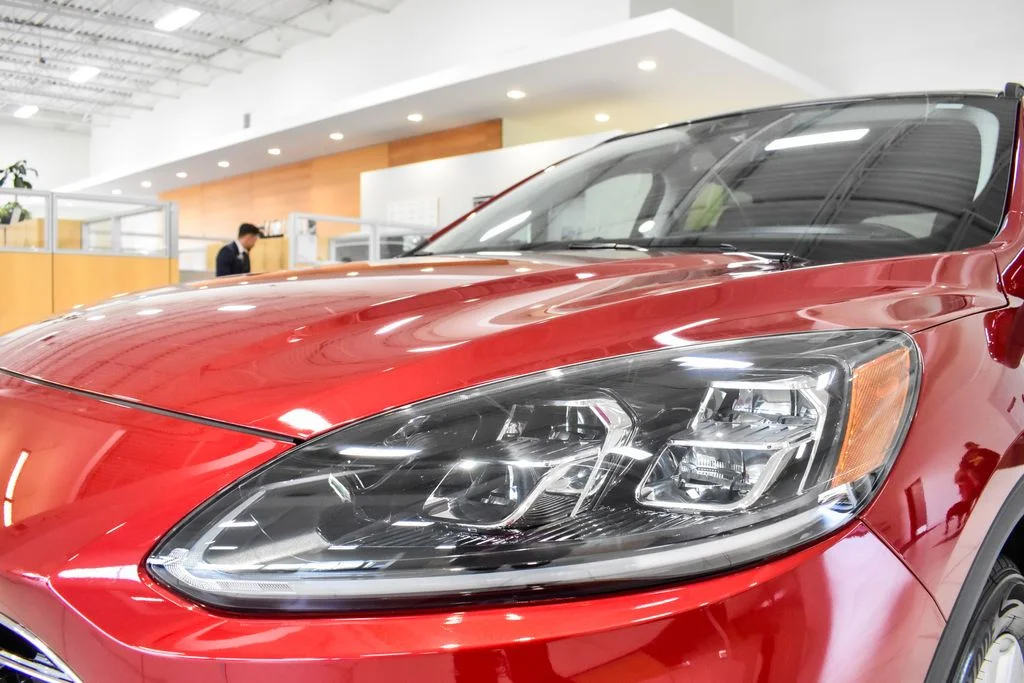 Used 2021 Red Ford Titanium image 11