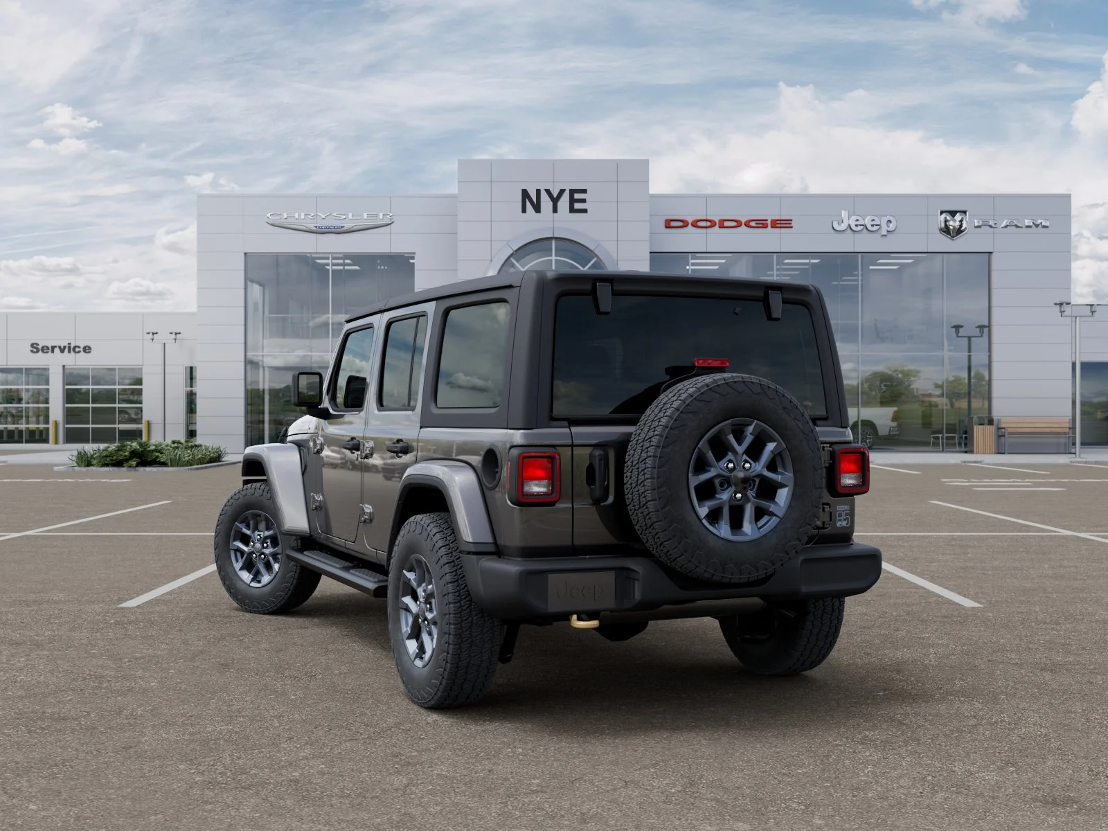 New 2026 Granite Crystal Metallic Clearcoat Jeep 85th Anniversary Edition image 29