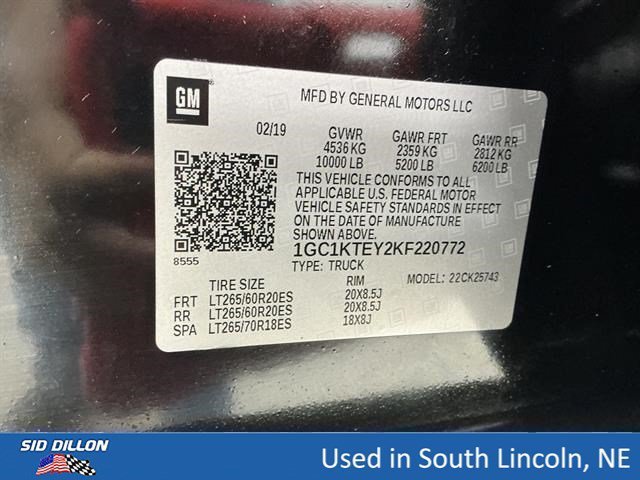 Used 2019 Black Chevrolet LTZ image 14