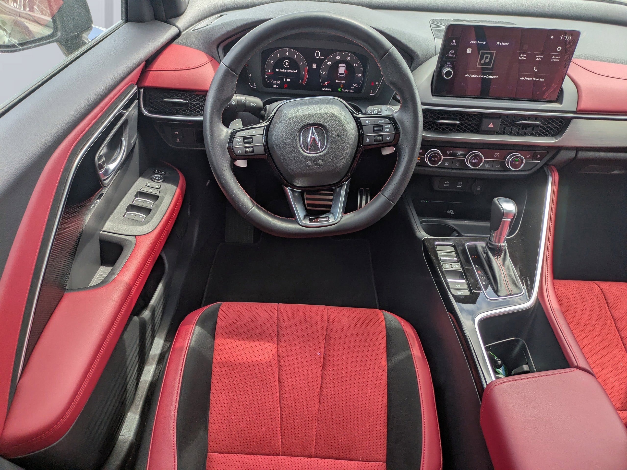 Used 2025 Crystal Black Pearl Acura A-Spec Package image 52