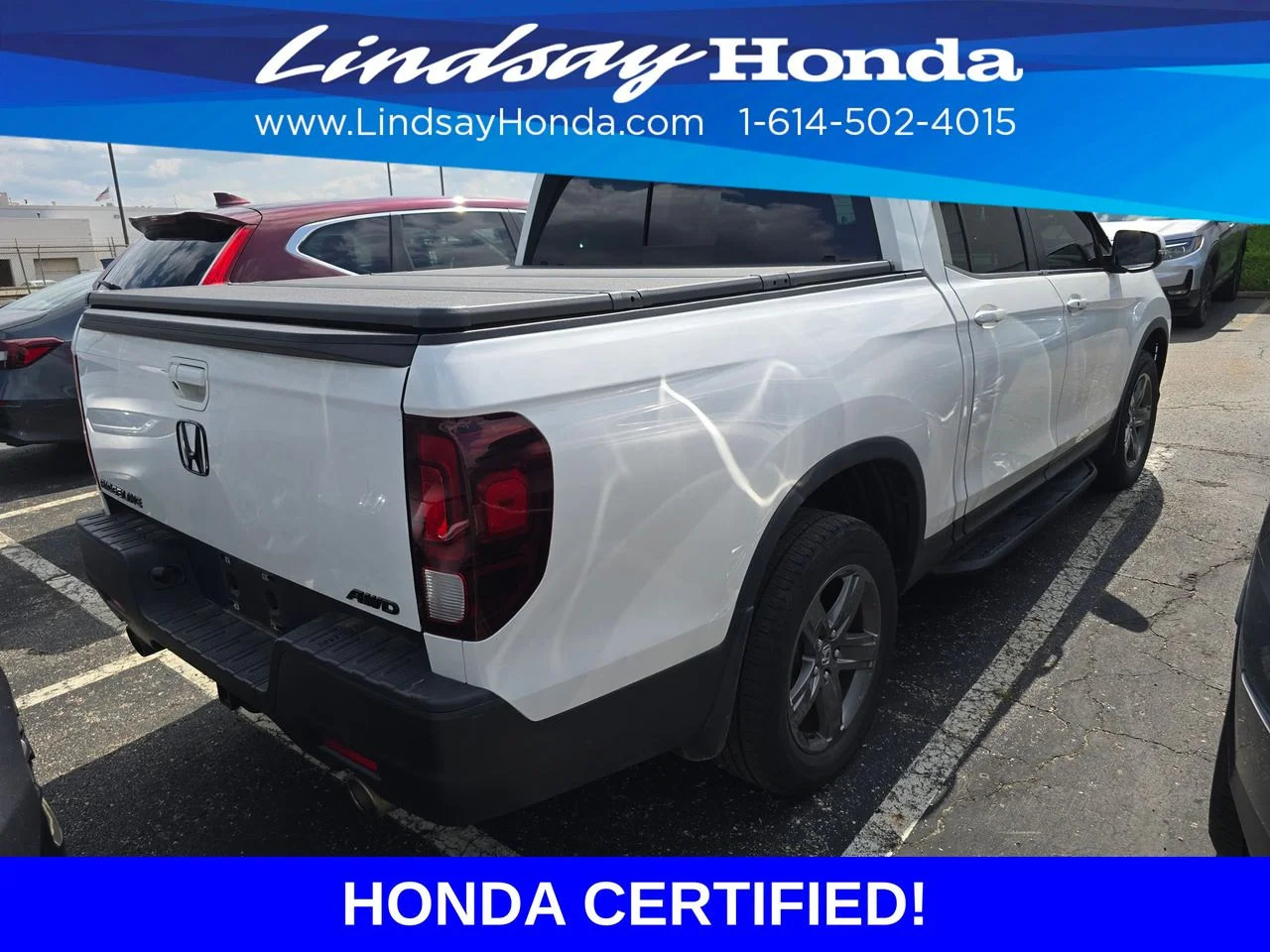 Certified Used 2023 Platinum White Pearl Honda RTL image 3
