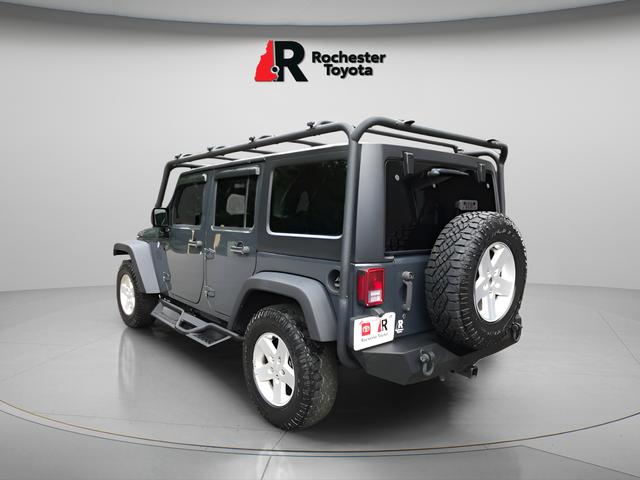 Used 2017 Black Jeep Unlimited Sport image 5