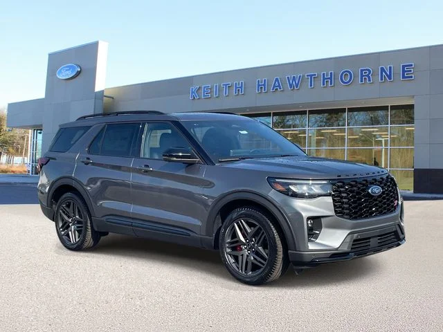New 2026 Carbonized Gray Metallic Ford ST image 1