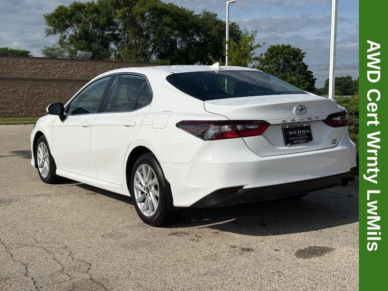Certified Used 2022 White Toyota LE image 5