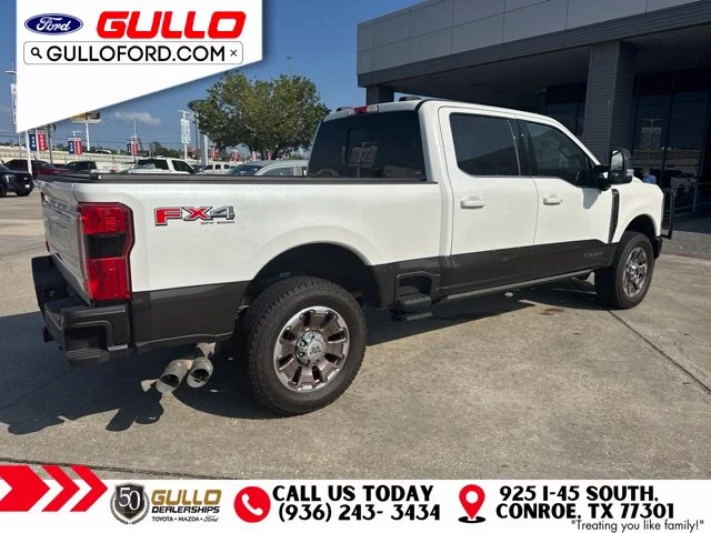 Used 2024 Star White Ford King Ranch image 4