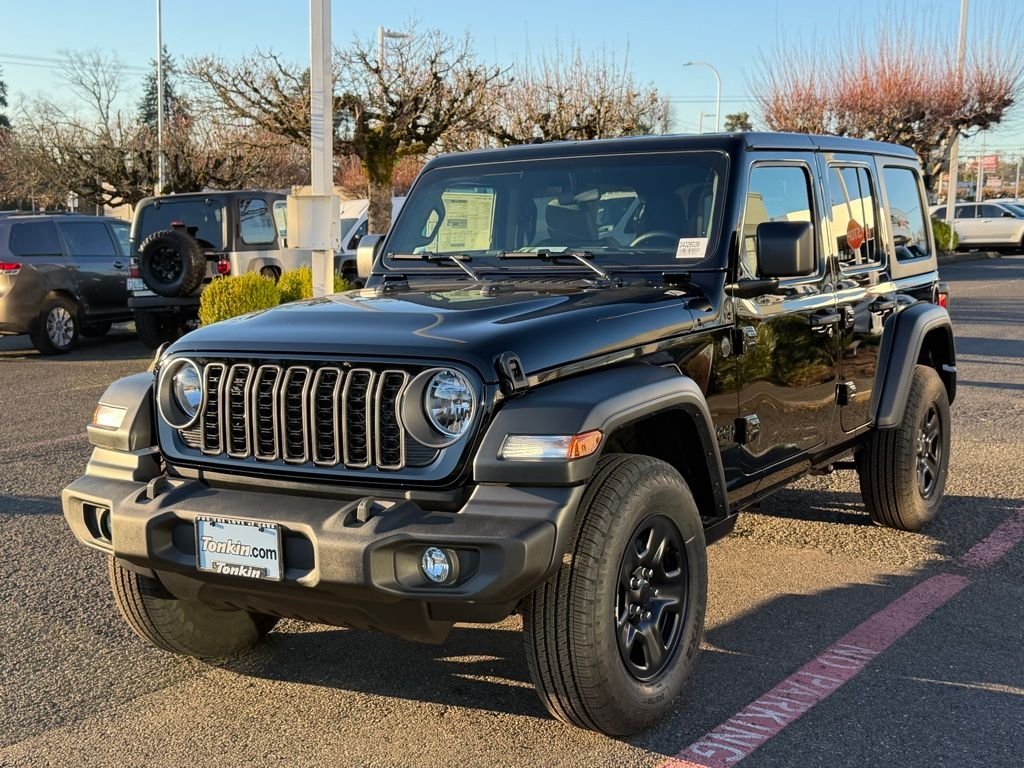 New 2026 Black Clear-Coat Exterior Paint Jeep Sport image 4