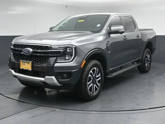 Certified Used 2024 Carbonized Gray Metallic Ford Lariat image 3