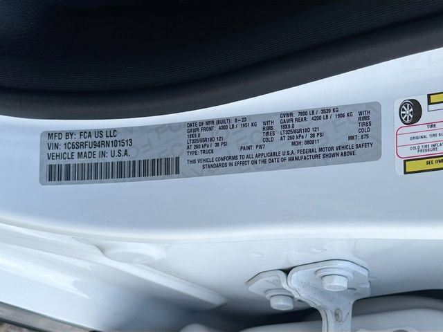 Used 2024 Bright White Clearcoat Ram TRX image 44