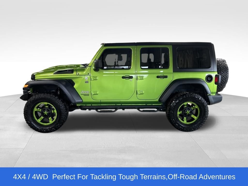 Used 2019 Jeep Wrangler Unlimited Sport with VIN 1C4HJXDG2KW559775 for sale in Northfield, Minnesota