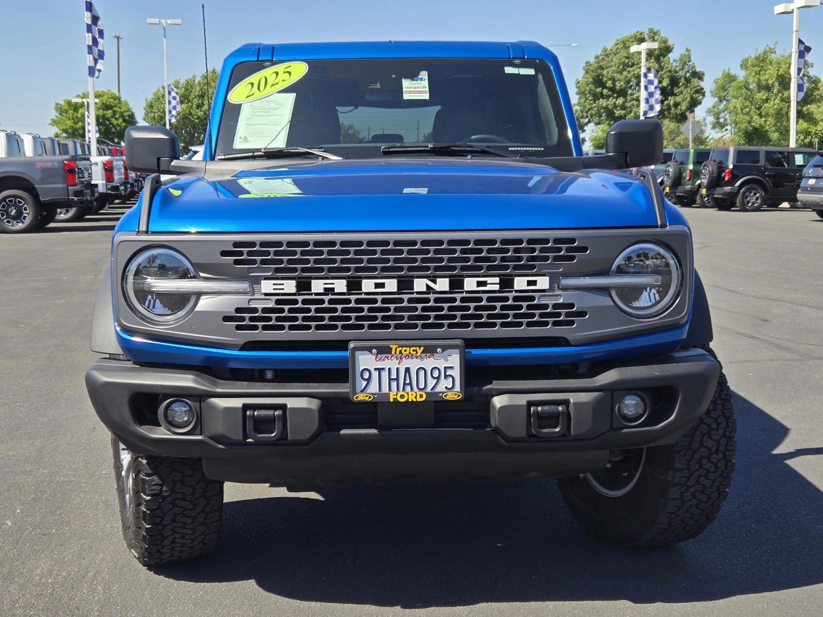 Certified Used 2025 Blue Ford Badlands image 2