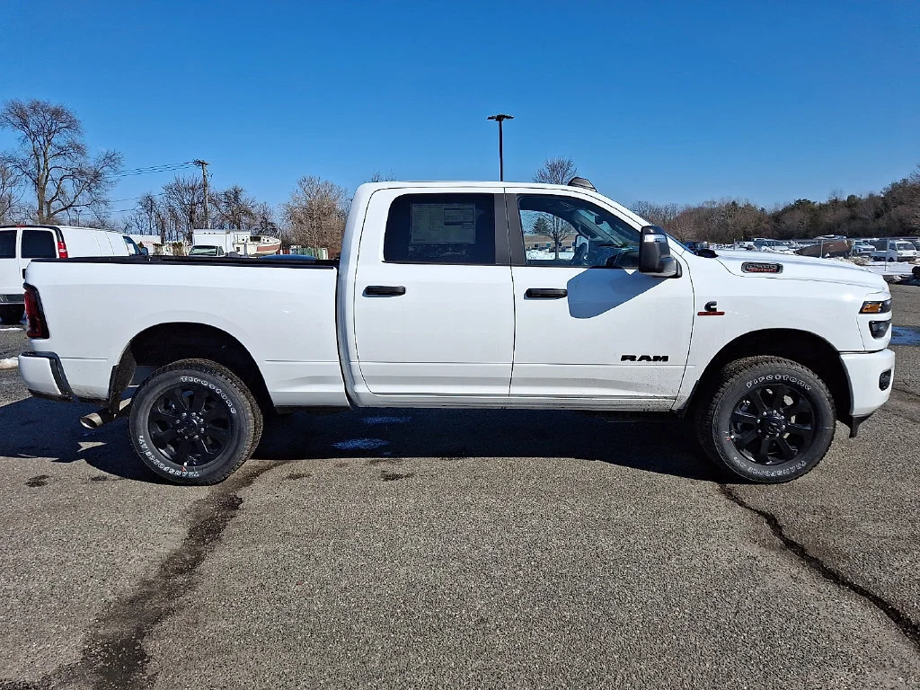 New 2026 Bright White Clear-Coat Exterior Paint RAM Big Horn image 9