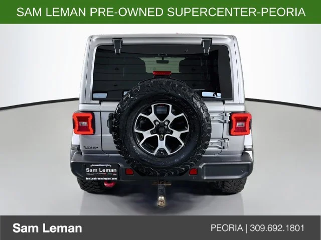 Used 2021 Silver Jeep Unlimited Rubicon image 6