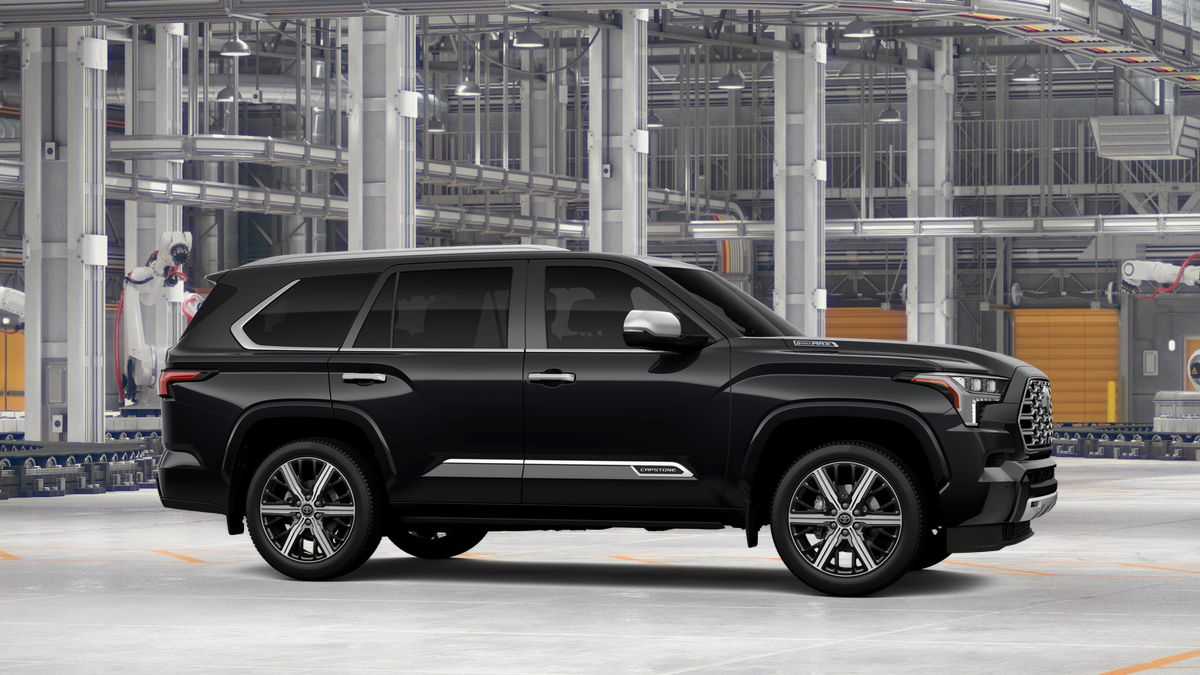New 2026 Midnight Black Metallic Toyota Capstone image 13