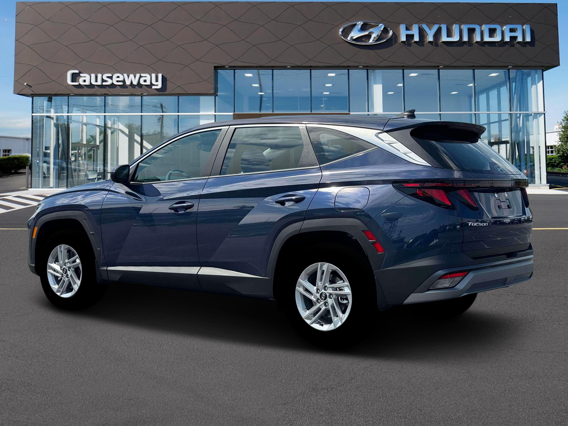 New 2026 Blue Hyundai SE AWD image 4