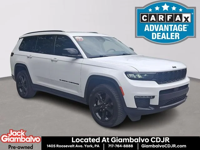 Used 2023 White Jeep Limited image 1