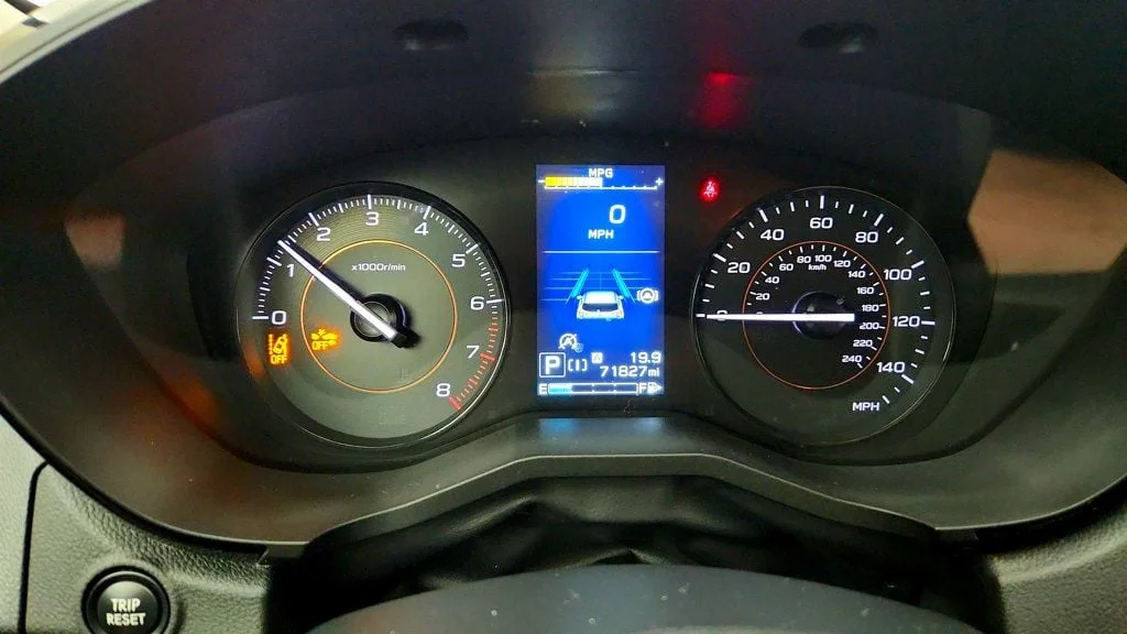 Used 2022 Pure Red Subaru CVT image 13