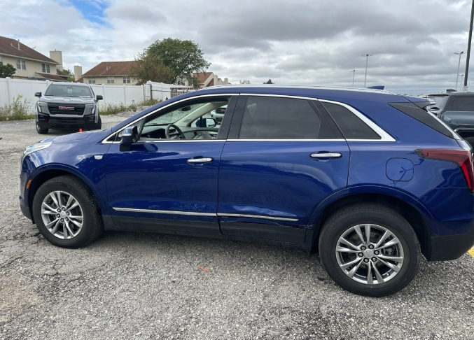 Used 2023 Blue Cadillac Premium Luxury image 8