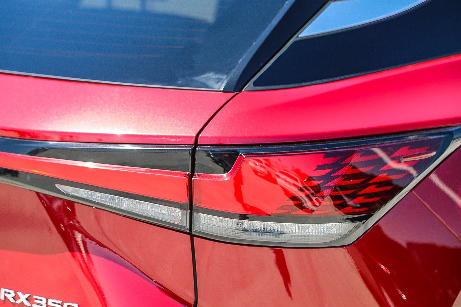 Used 2024 Matador Red Mica Lexus 350 image 8