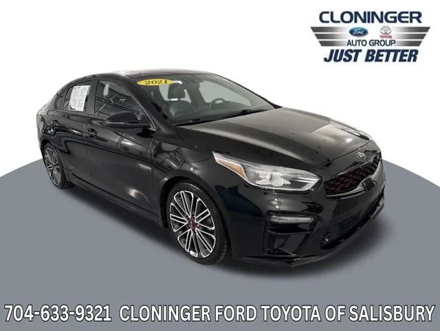 Used 2021 Black Kia GT image 1