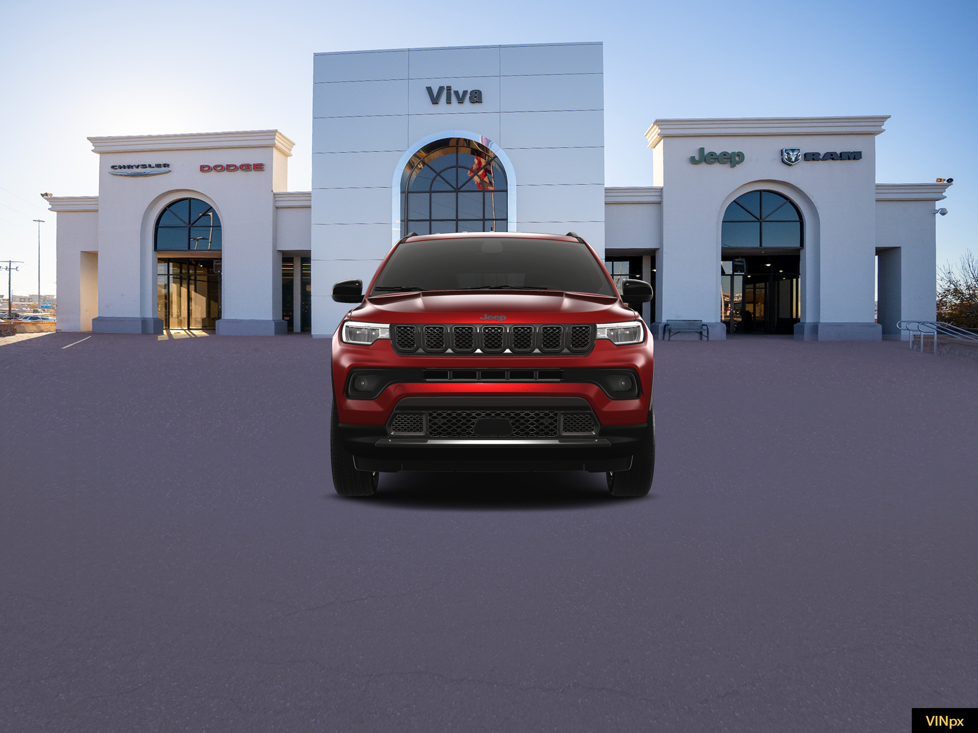 New 2026 Red Hot Pearl-Coat Exterior Paint Jeep Latitude image 24