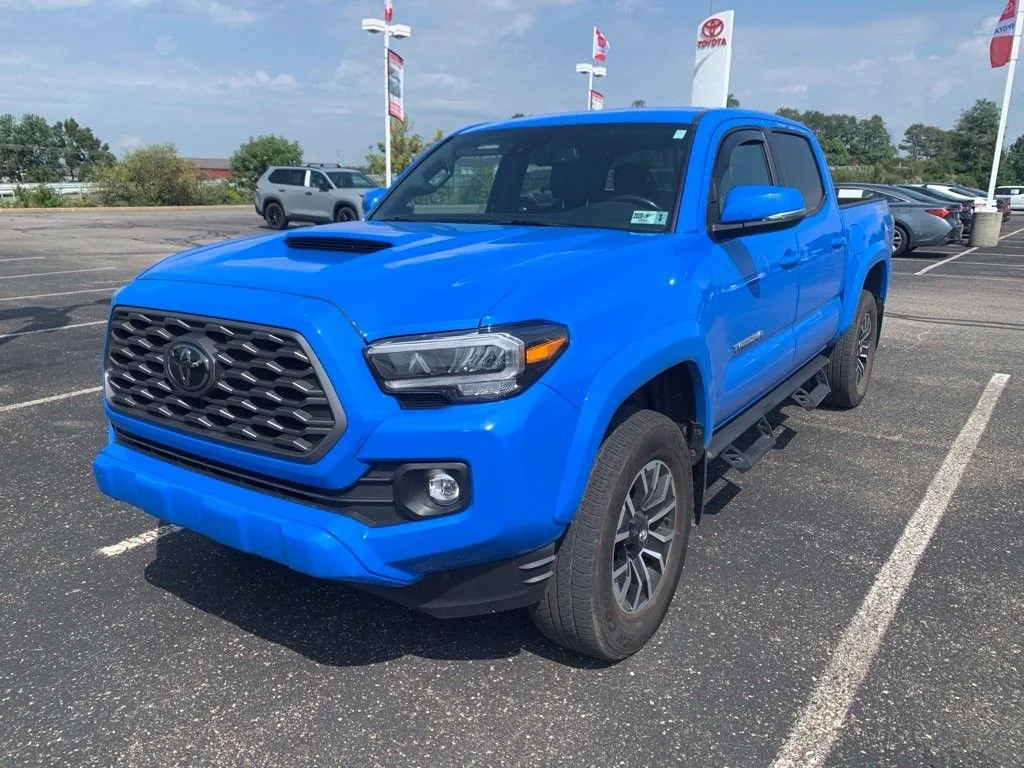 Used 2021 Blue Toyota TRD Sport image 8