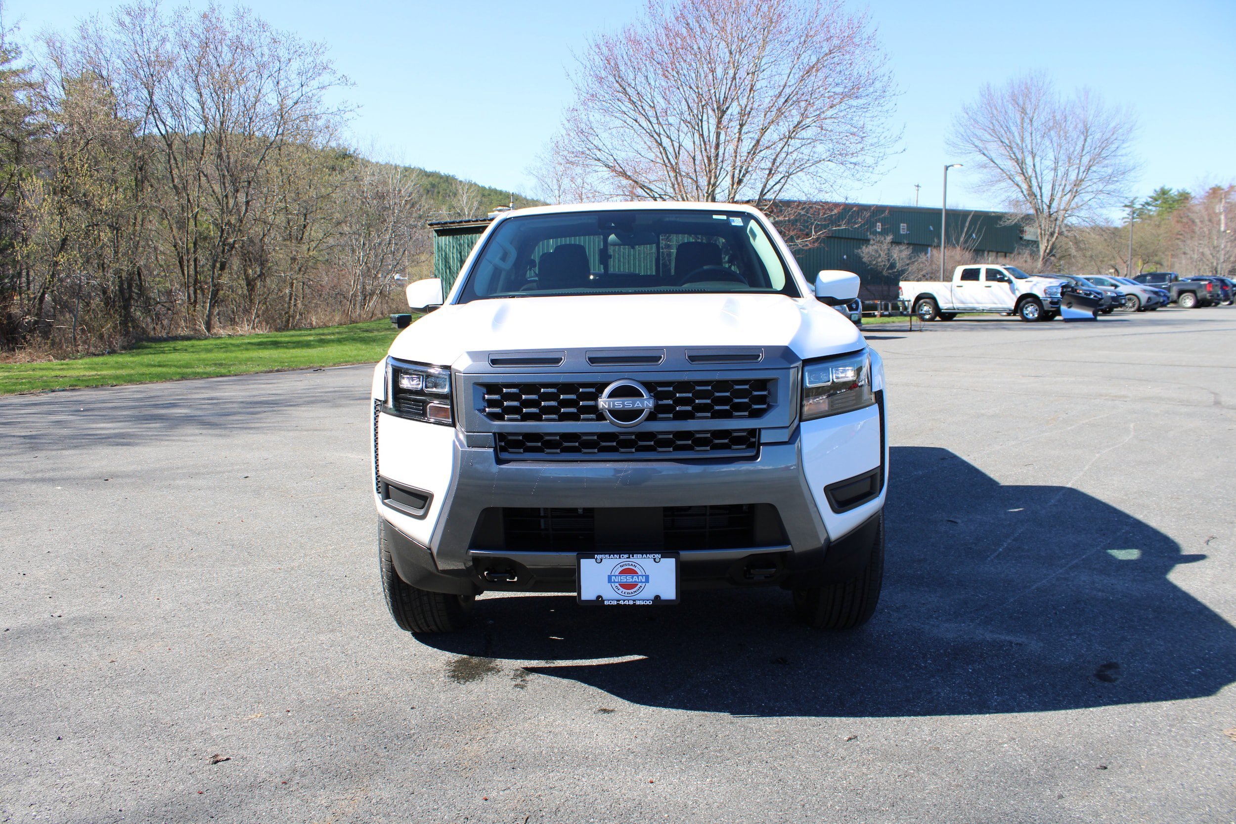 New 2026 Glacier White Nissan Crew Cab SV image 1