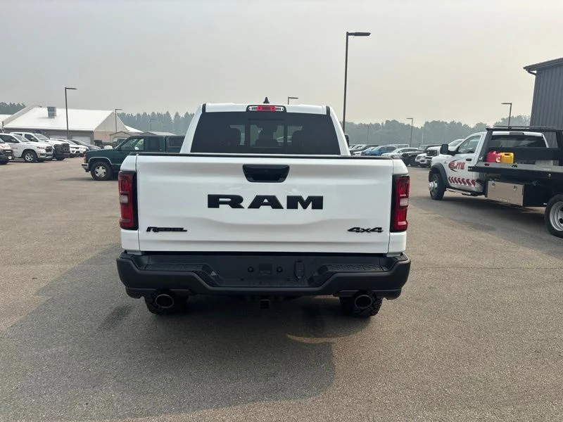 New 2026 Bright White Clear-Coat Exterior Paint RAM Rebel image 4