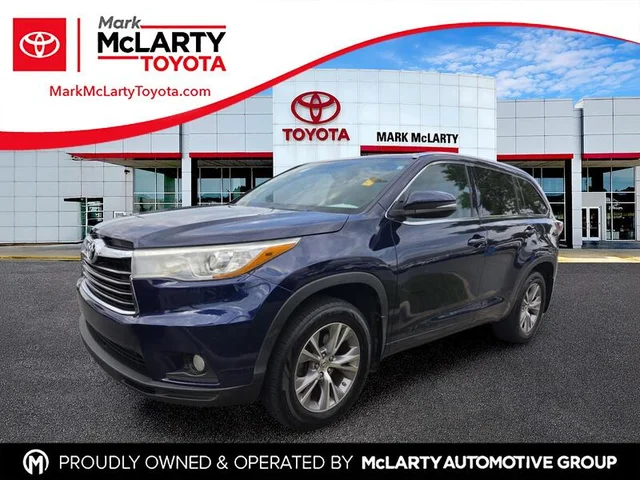 2015 TOYOTA HIGHLANDER AWD 4DR V6 XLE