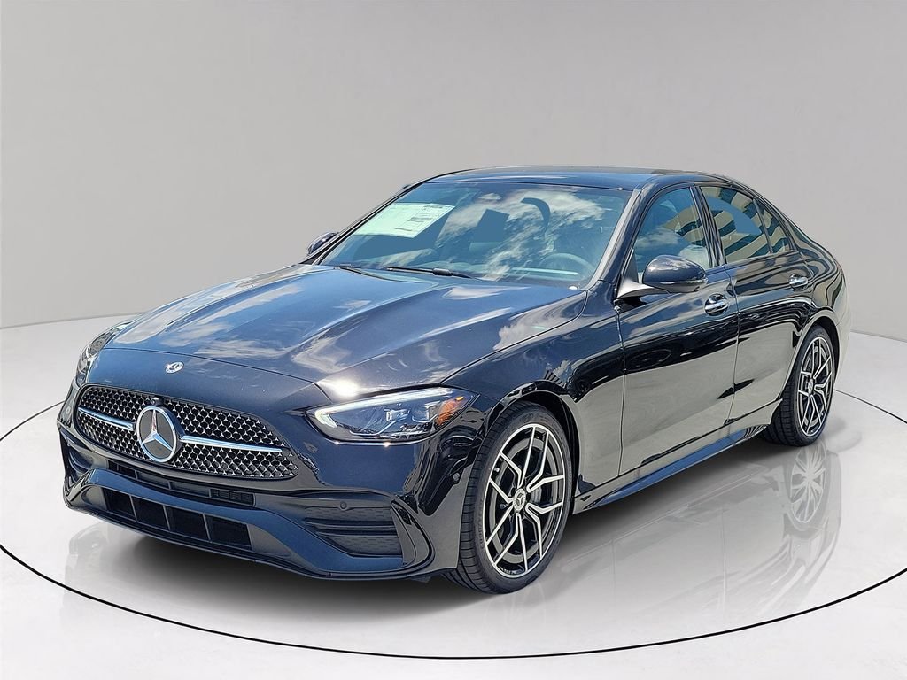 New 2026 Obsidian Black Metallic Mercedes-Benz C 300 image 3