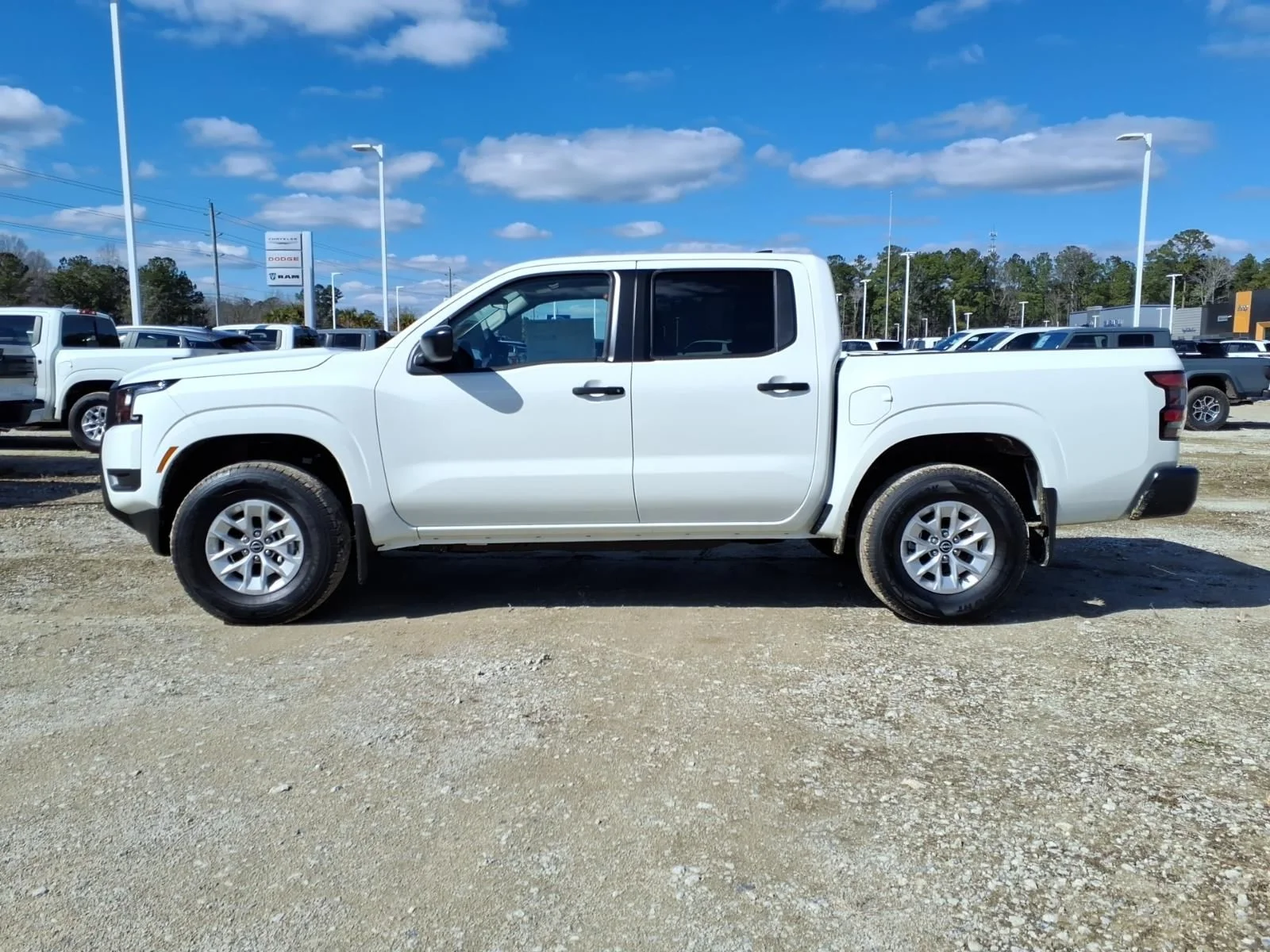 New 2026 Glacier White Nissan Crew Cab S image 3
