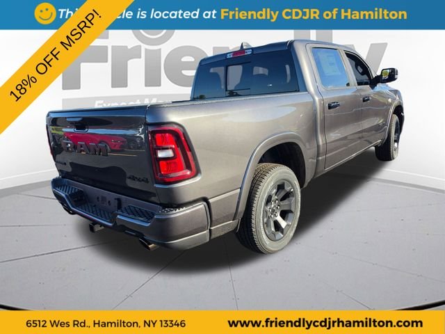 New 2026 Granite Crystal Metallic Clear-Coat Exterior Paint RAM Big Horn/Lone Star image 5