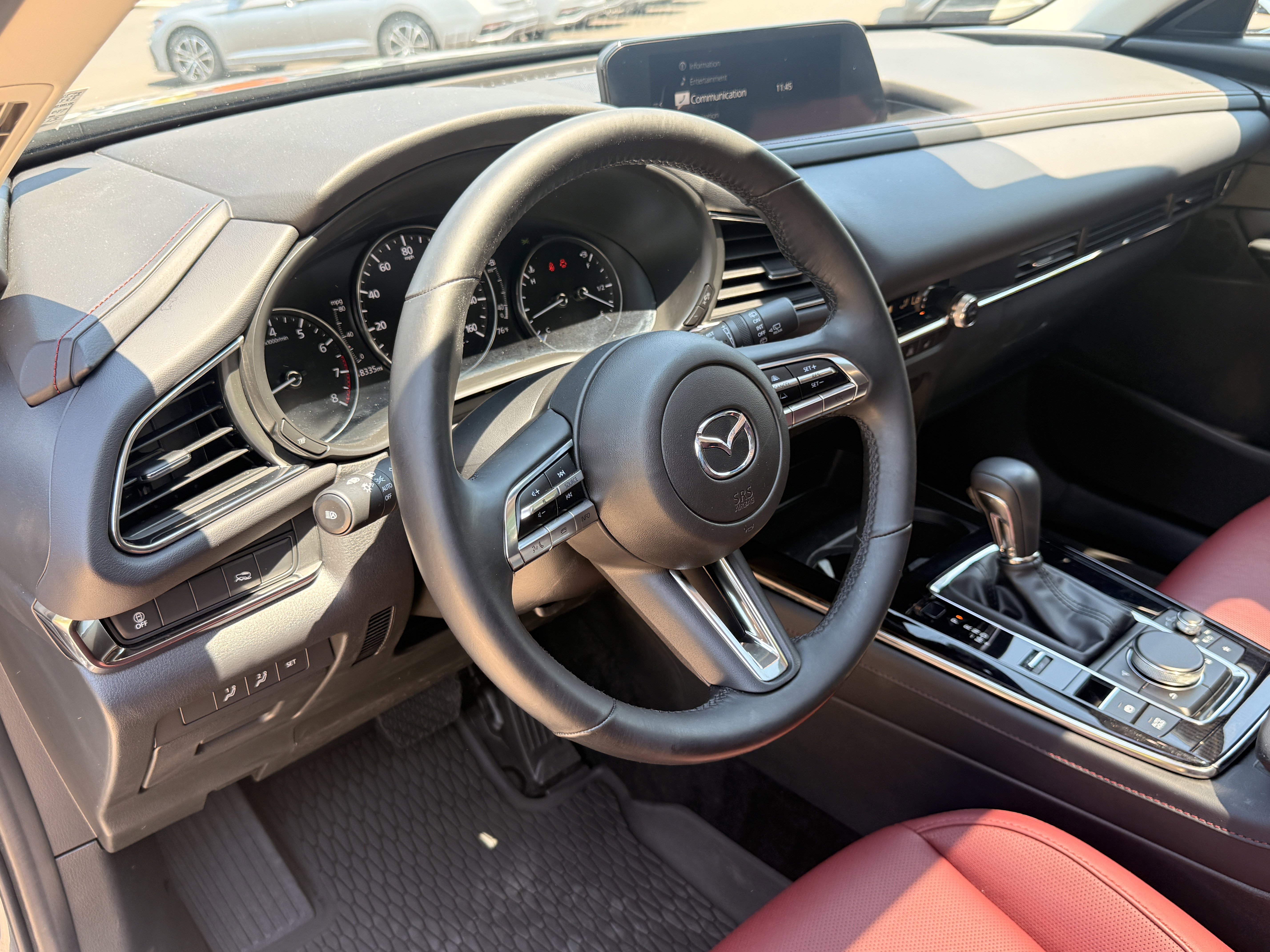 Used 2023 Polymetal Gray Metallic Mazda 2.5 S Carbon Edition image 29