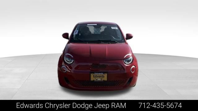Used 2024 FIAT 500e Base with VIN ZFAFFAA44RX203727 for sale in Council Bluffs, IA